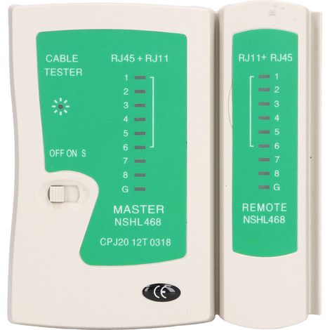 Testeur de câbles réseau, localisateur de câbles RJ11/RJ45, outils de réparation et de diagnostic