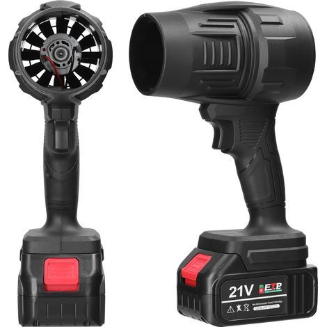 500g Portable Jet Fan – Brushed Motor, 1300mAh Makita Lithium Battery, 220V EU Plug (1/2)