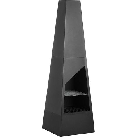 Grill Fire Pit YATE Metal Black (1/5)