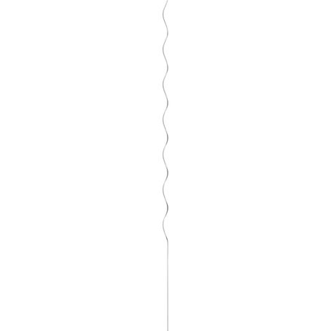 Pflanzenstützen spiralförmig 50 Stk. Verzinkter Stahl 170 cm