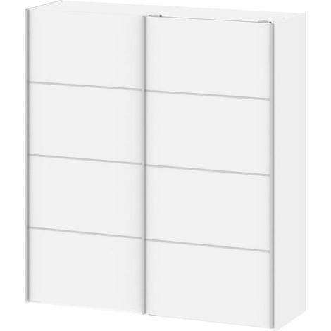 Veto Kleiderschrank 2 Türen breite 182 cm, weiss.