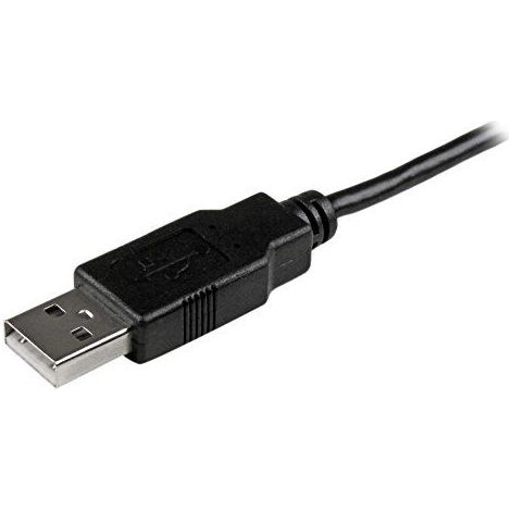 StarTech ST USBAUB15CMBK - Sync- & Ladekabel, USB-A Micro-B, 0,15 m, schwarz (1/5)