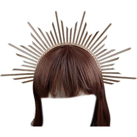 Creative Angel Sunburst Serre-tête unisexe pour carnaval, Halloween, festival, fête costumée (1/5)