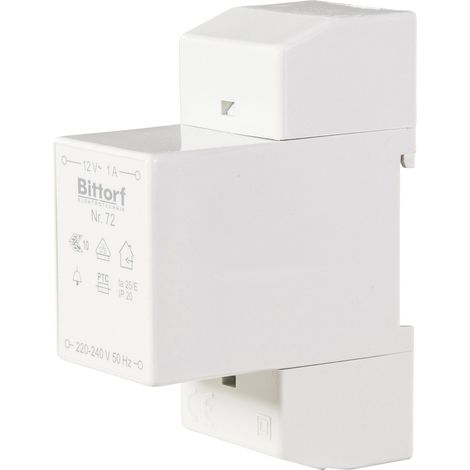 Bittorf 72 Klingel-Transformator 12 V/AC 1 A (1/4)