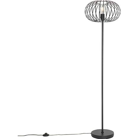 Design Floor Lamp Black Wire - Johanna