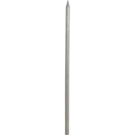 Palo per recinzione 185cm x diametro60mm grigio Ako AKO 44474
