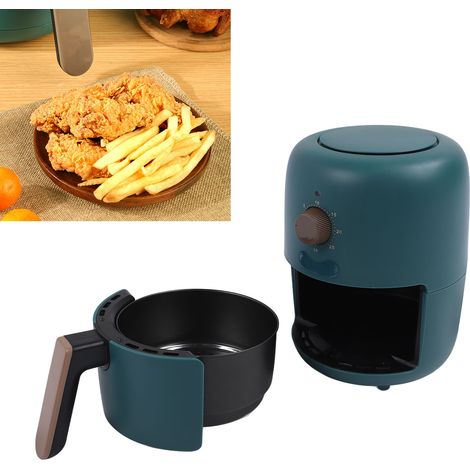 Friteuse à air chaud 3,2 L 1200 W, mini-friteuse intelligente pour la maison, idéale pour les dortoirs, norme européenne 220 V, supporte les surpoids. (1/5)