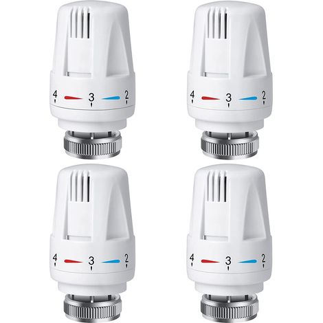 Stück Thermostat-Heizkörperköpfe, TRV M30 x 1,5, Thermostat-Heizkörperventile, Heizkörperventile für Heizsysteme in Haus und Büro