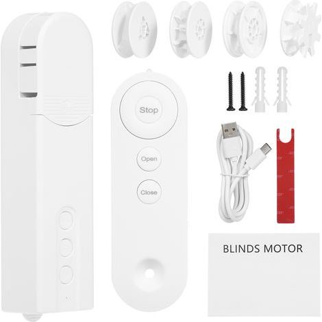 Stores motorisés moteur d'entraînement contrôle WiFi rouleau de chaîne intelligent App minuterie d'ombrage calendrier avec télécommande (1/5)
