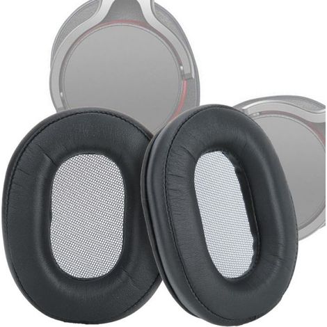 Coussin Doreille - Coton - Pour Casque MDR-1ABT MDR-1RBT MDR-1RNC - Noir - 2 Pièces (1/5)