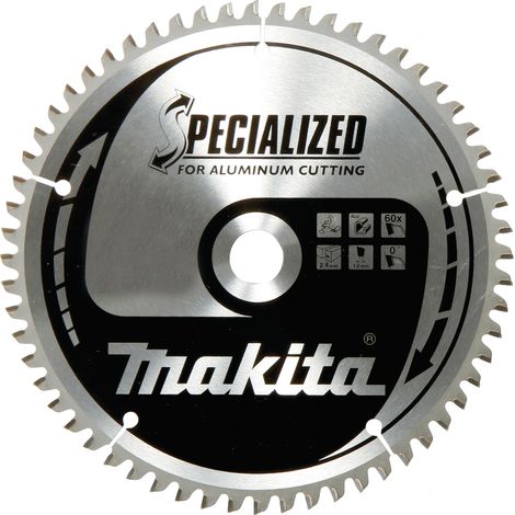 Makita B-33261 Specialized Lama per seghe circolari 190x30 mm per alluminio