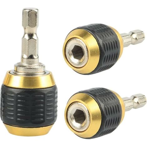 SHINING HOUSE Stück Bohrfutter Universal 1/4 Zoll Sechskantgriff einziehbarer Bohrfutteradapter (1/5)