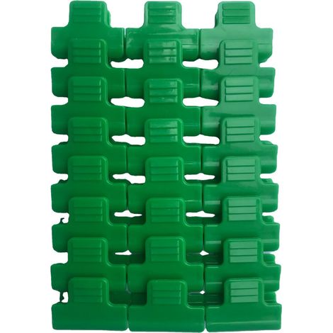 Mini serre ronde , serres & équipement de culture – Serre d'intérieur pour la culture de plantes, semis, rebord de fenêtre, petit bac de culture 20.513cm 14 trous 2Pcs Vert (1/5)