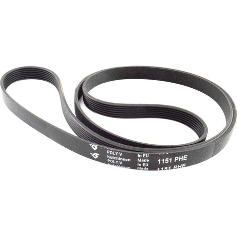 Courroie striée électroménager Hutchinson élastique 1151 PHE 7