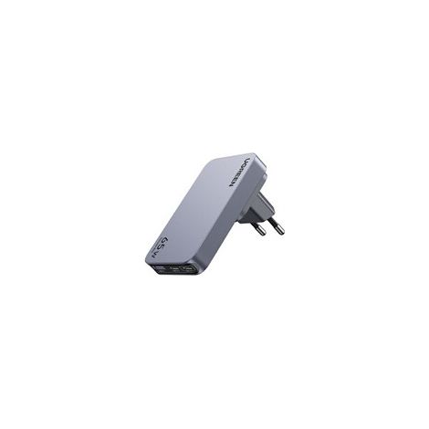 Adaptateur et accessoire pour l étranger Ugreen Chargeur secteur 65W mini Gris clair (1/5)