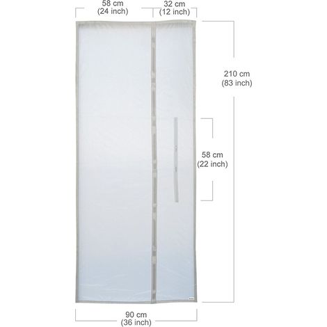 Bride d'Étanchéité pour Climatiseur Mobile - Kit de Fenêtre Universel avec Tissu Souple, Compatible Ouverture Latérale, Coulissante et à la Française