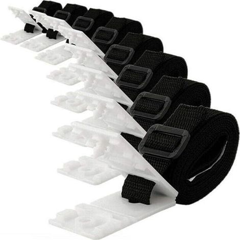 Universel Kit de Sangles de Fixation de Rouleau de Couverture de Piscine Ceinture de Natation pour équipement de Plein Air (1/4)