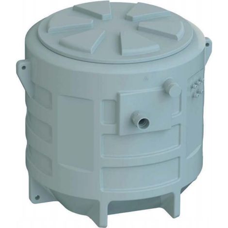 Station de relevage à enterrer 1 pompe Sanifos 610 spécial eaux pluviales - monophasée bicanale - SFA (1/5)