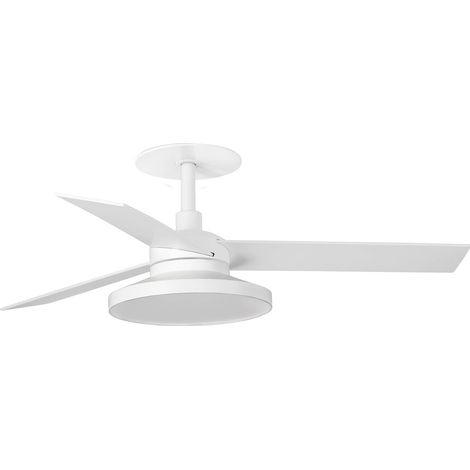 RUDDER RECESSED TAK S Ventilatore da soffitto bianco/frassino 3000K (1/2)
