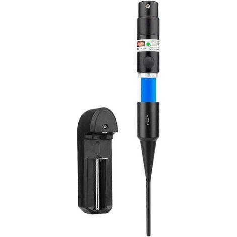 Kit de visée laser pour calibres.177..22 et jusqu'à 12GA. Pointeur laser. collimateur et viseur universel inclus. Pile fournie. (1/5)