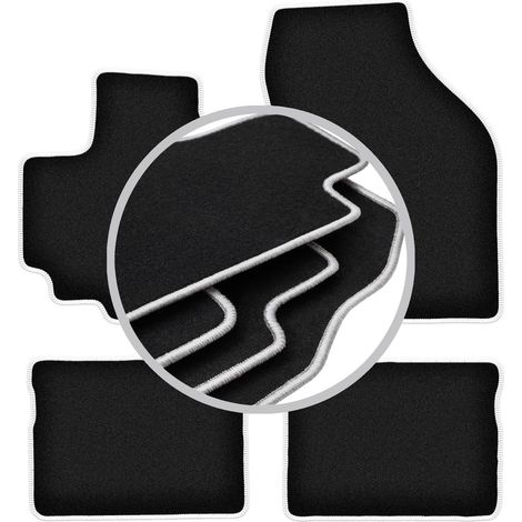 Tapis de voiture CARLUX-SILVER pour : Suzuki Celerio à hayon (2014-)
