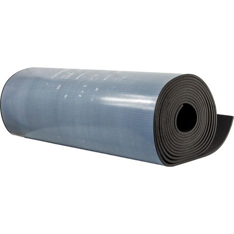 Selbstklebendes Kautschuk-Dämmmaterial 10 mm Endlosplatte 10 m² (1/3)