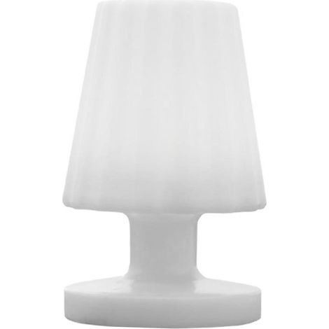 Mini lampe a poser sans fil - LUMISKY - LADY MINI - H22 cm - Rechargeable - LED blanc chaud (1/5)
