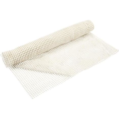 Tapis antidérapant - Creotime - 150 x 100 cm - PVC blanc - Intérieur - Rectangulaire (1/3)