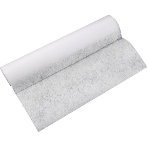 Filtre Pour Hotte De Cuisine - Membrane Absorbante D'Huile Et De Fumée - Résistante À Haute Température - 46 X 15 Cm Par Section - Rouleau De 500 Cm Ou 1000 Cm (1/5)