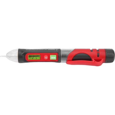 Testeur de tension alternative à LED WT3010 : test sans contact avec sensibilité réglable de 12 à 1 000 V (1/5)
