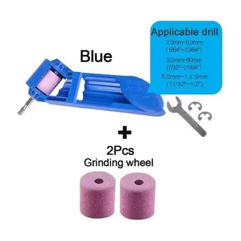 Juego de 2 brocas helicoidales portátiles para cortar.