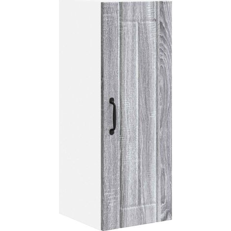 Maison Exclusive - Armadietto a muro LUCCA Grigio Sonoma 30 x 31 x 80 cm (1/5)