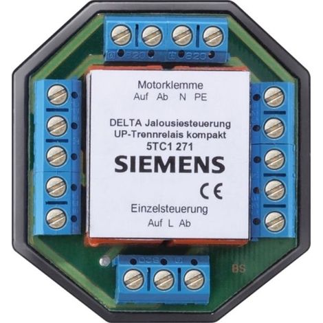 Siemens Delta Jalousiesteuerung Bouton-poussoir multicolore (1/3)