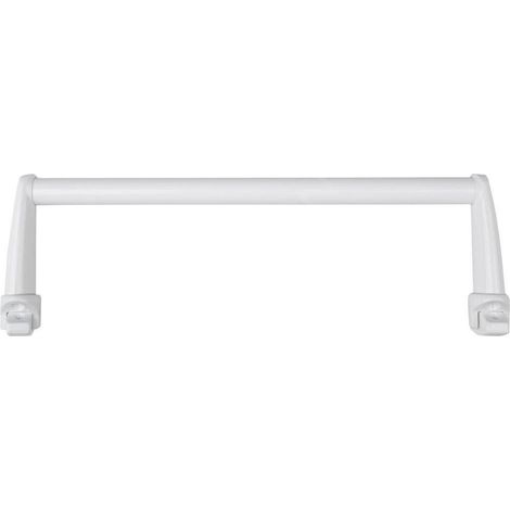 Aqualine - Séchoir de serviettes, montage sur corps de chauffe, longueur460x125 mm, blanc IDR-50 (1/4)