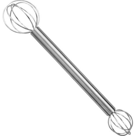 Küchenmixer Saucenmixer Saucenzubereitung Doppelseitiges Design 20 cm Länge Silberfarben (1/5)