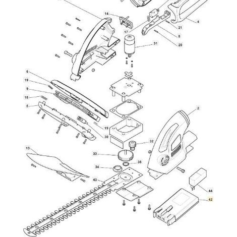 BATTERIA SHT 4620A - SGT 2220 A ORIGINALE STIGA - 1911-9128-01