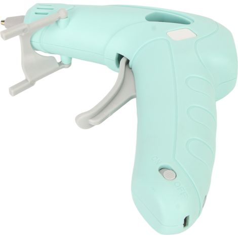 Pistolet à colle thermofusible sans fil 10 W, rechargeable par USB, batterie 2200 mAh, buse anti-brûlure, compatible avec les bâtons de colle de 7 mm (1/5)