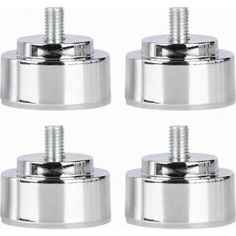 Pieds métalliques réglables et résistants avec filetage M10 pour une meilleure stabilité et un support optimal du mobilier, Arnt 3 cm (1/5)