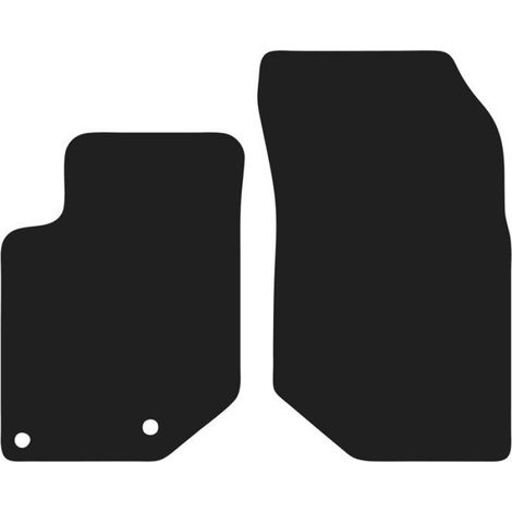 Tapis De Voiture - Pour Peugeot 208 II Berline 2019 - Noir - Lot De 4 (1/3)