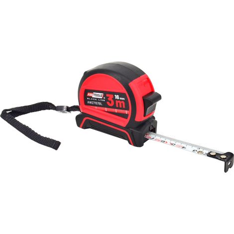 Mètre ruban awtools 3m x 19mm nylon automatique verrouillage (1/3)
