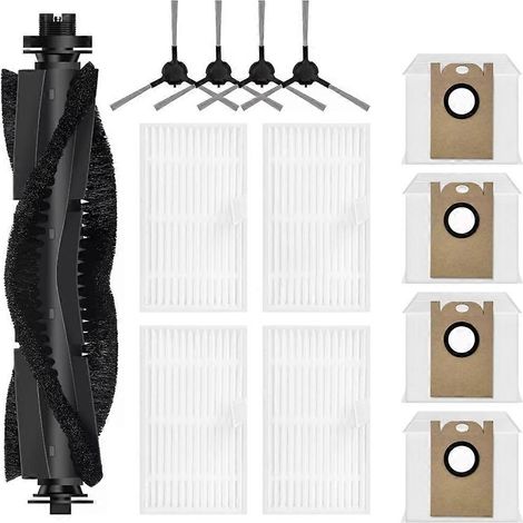 Pour Teendow D10S / Max – Airzeen Q10 Pro / Airzeen J10 – Laresar P10 Accessoires Main Brosse Filtre Sac à poussière (1/5)