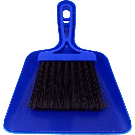 Set de cepillo y recogedor de mano  Azul (1/2)