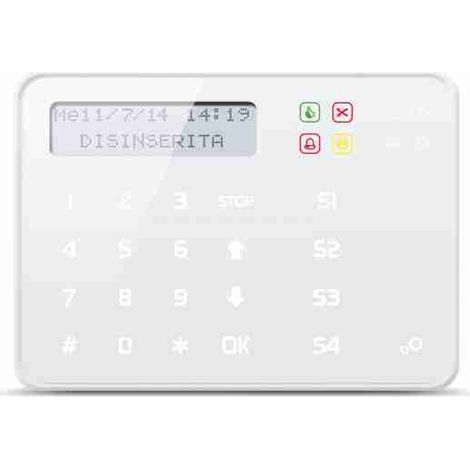 ANIMA-Tastatur in weißer Farbe