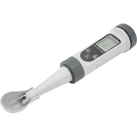 Digitales Salzgehaltmessgerät, hohe Präzision, breiter Temperaturbereich, großes LCD-Display, Wasserqualitätsmessgerät für EC, Temperatur und Dichte (1/5)