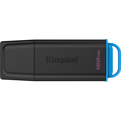 Kingston Technology DataTraveler 128GB Tragbarer USB 3.2 Gen 1 Exodia Schwarz + Blau (1/4)