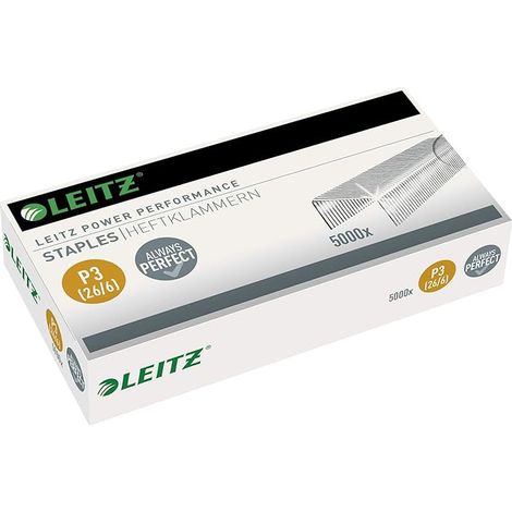 RAPID 55721000 BOÎTE DE 5000 AGRAFES 26/6 MM GALVA