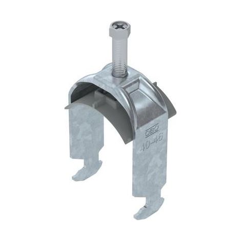 OBO Bettermann Bride en U 2056 40-46mm Acier galvanisé à chaud, 1186242