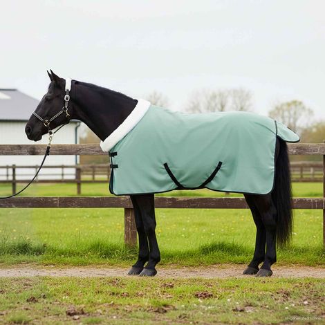 Pferdedecke Dunkelgrün 115 cm Polarfleece