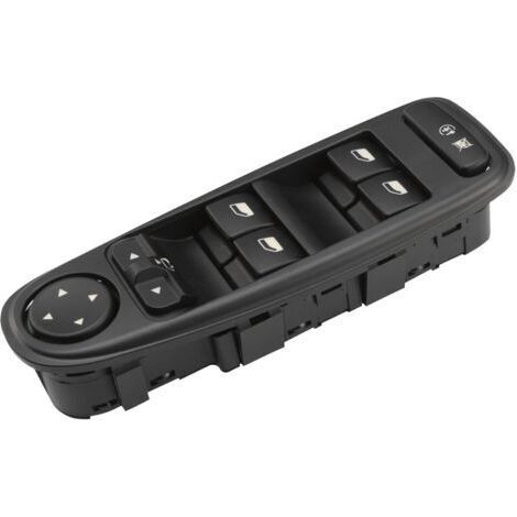 Commande Leve Vitre C4 Panneau de Contrôle Fenêtres Gauche 6554.YH Commutateur Interrupteur Bouton Lève Vitre pour Citroen C4