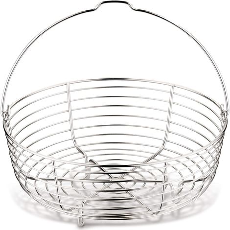Lagostina Cestello in Filo per Cottura a Vapore in Acciaio Inox 18/10, Ø 19 cm, Accessorio per Pentola a Pressione Capacità 5 / 6 Litri, Vaporiera per Verdure e Alimenti, Lavabile in Lavastoviglie (1/4)